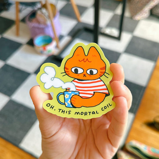 mortal coil sticker ✶ june 2024